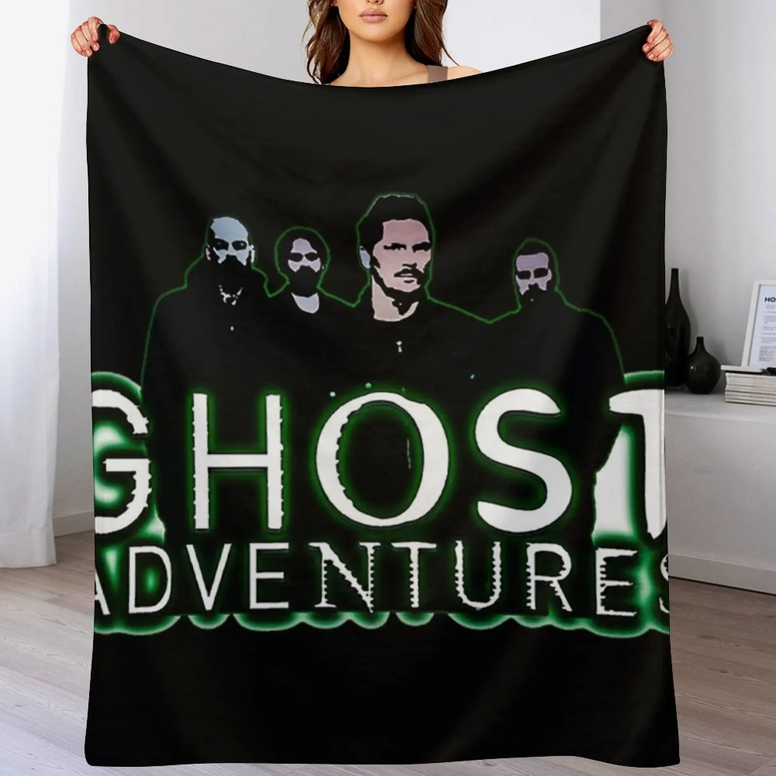 

Ghost Adventures Crew Throw Blanket Sofas Bed linens Nap Blankets