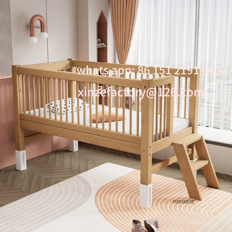 Customizable  Bed Designer Liftable High Guardrail Children's Beds Creative Widened Beds for Children's Ho