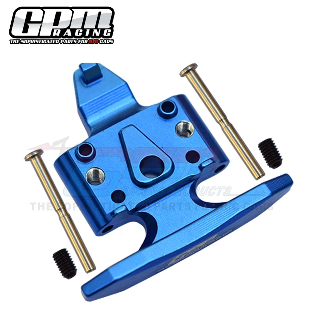 

GPM для LOSI 1/18 Mini-T 2.0 2WD Stadium Truck LOS01019 LOS1056 LOS01015 Радиоуправляемые автомобили Передний бампер из металлического алюминиевого сплава LOS 214010