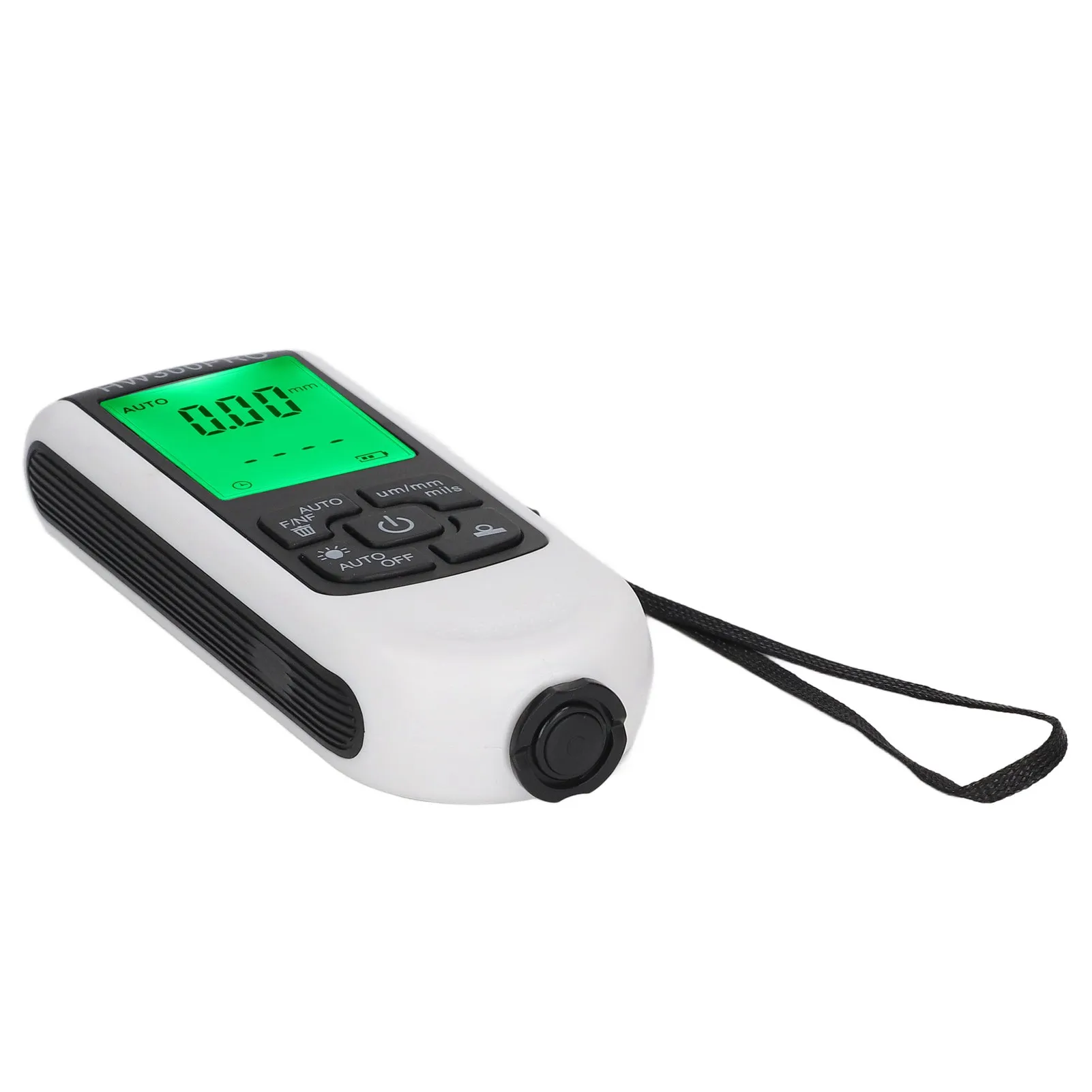 HW-300PRO medidor de espessura de revestimento digital abs com corda portátil função de desligamento automático medidor de revestimento de pintura para exterior