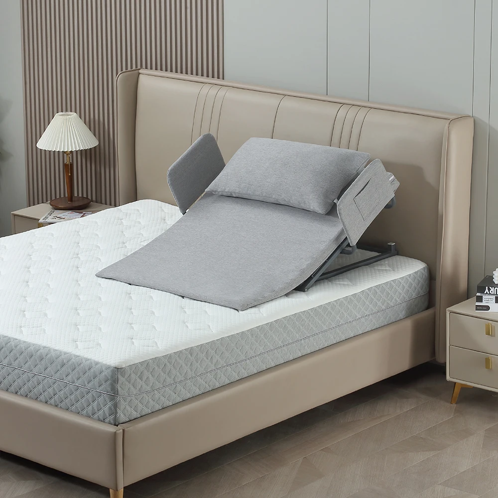 إطار دعم مسند الظهر للعناية المنزلية الحديثة لكبار السن مع وظيفة الاستلقاء والبناء المعدني والسرير الكهربائي والتحكم السلكي #3