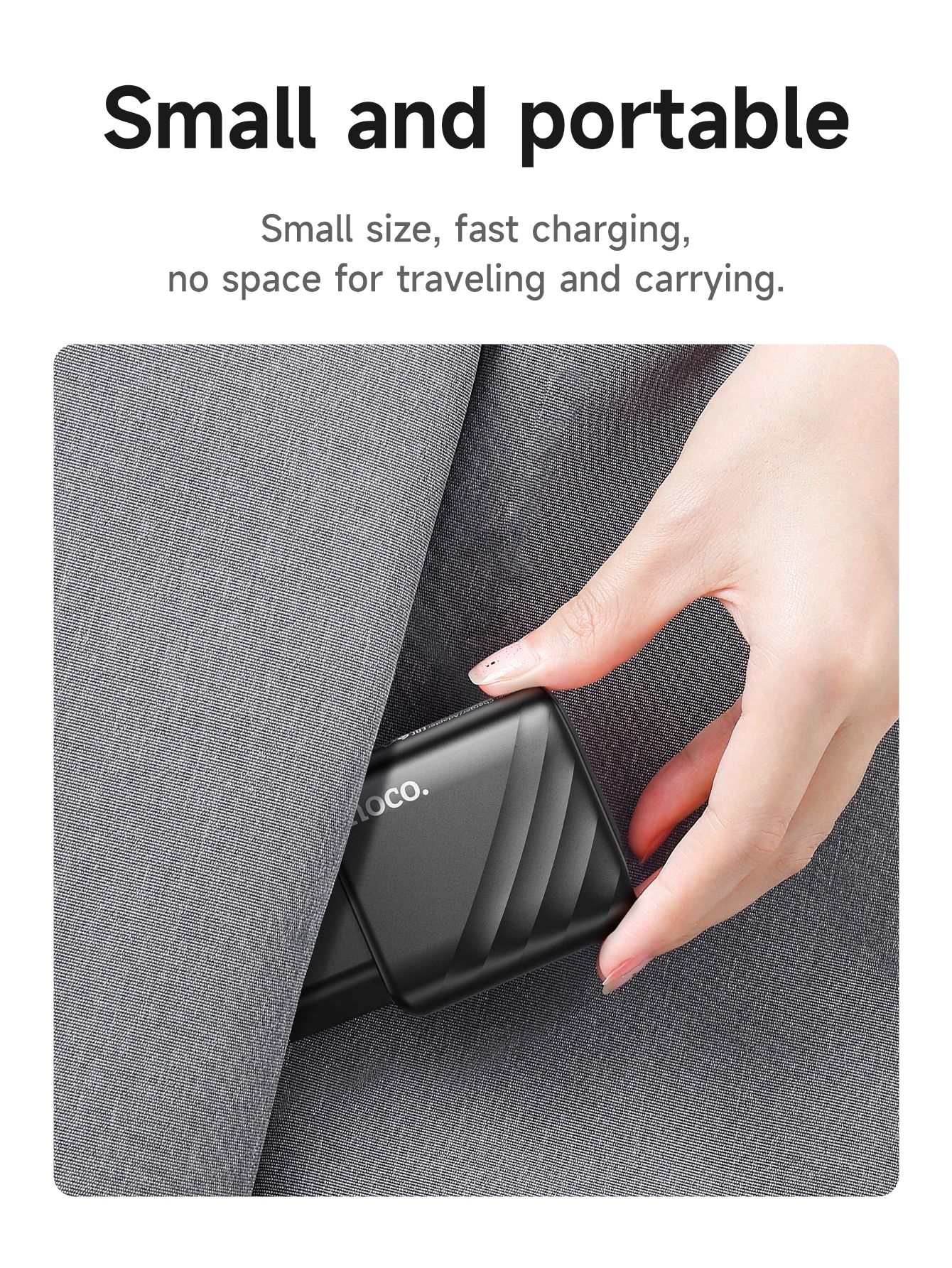 HOCO CS25A 20W USB Type C Charger PD Fast Charge QC 3.0 Quick Charge for iPhone 15/14/13/12 Pro Max Mini iPad Charging