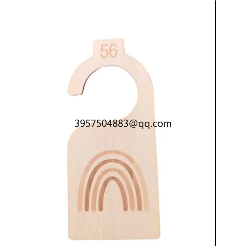 divisor de armário divisor de madeira cabide divisor