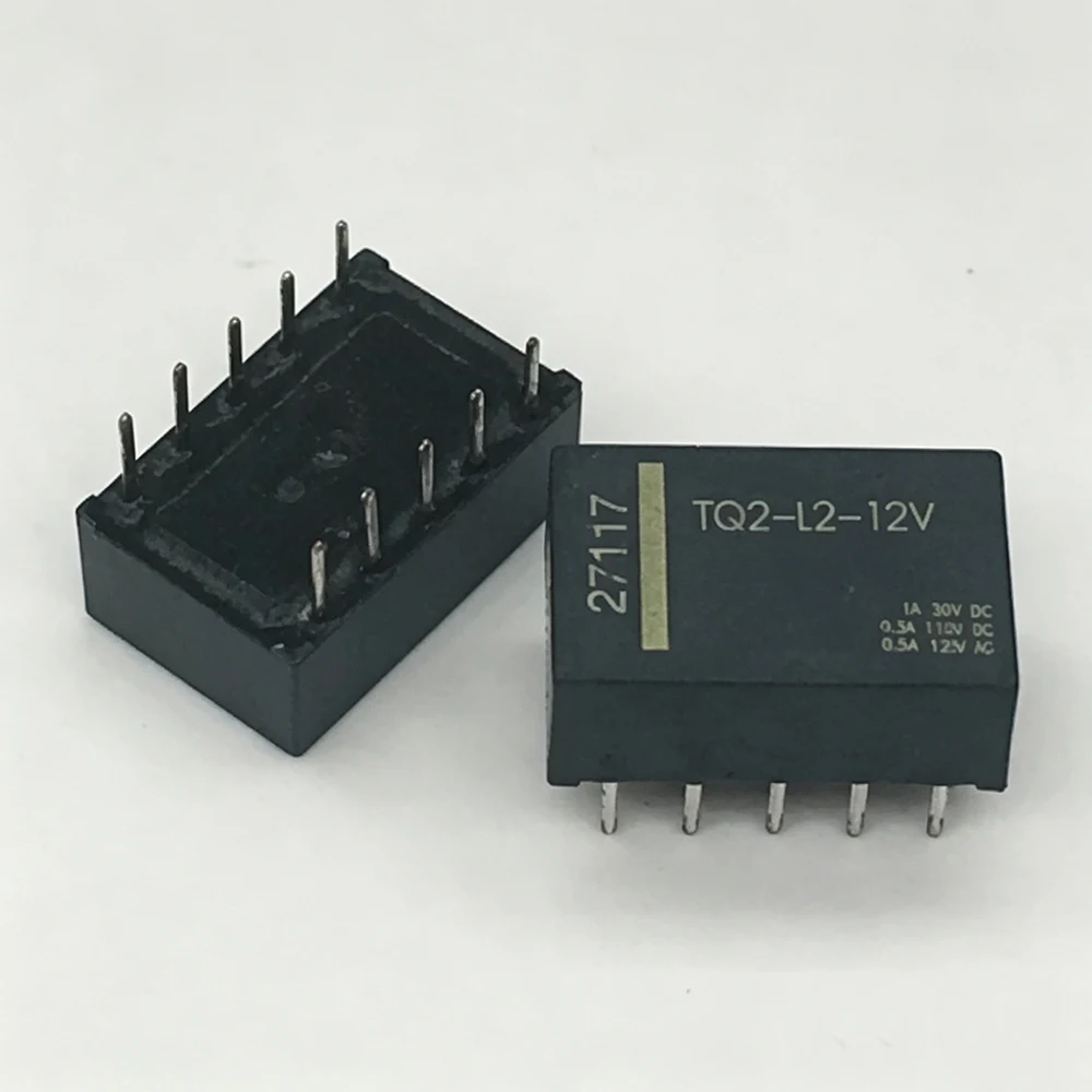 5Pcs/Lot Relay Tq2-L2-12V Tq2-L2-12V Atq223 Dip10  And Original