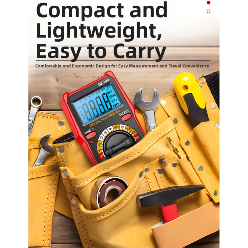 

Multimeter For Home Use And Repair Multimeter Voltage Current Monitor Portable Multimeter Low Battery Indicator