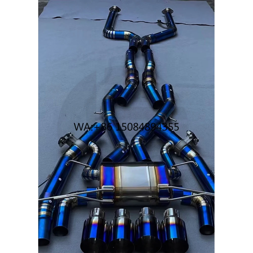 

High Quality Titanium Alloy Stainless Steel CatBack Valved Muffler for M3 G80 M4 G82 Valve Exhaust Valvetronic
