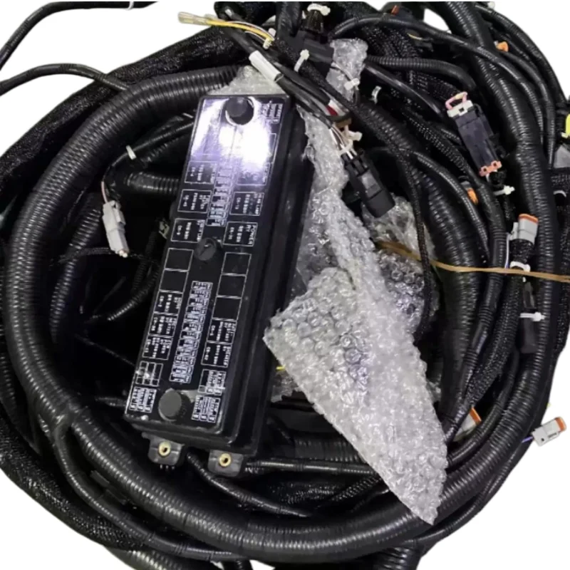 Excavator Engine Wiring Harness 21Q610204 21Q610109 for Hyundai R210LC-9 Spare Parts External Wire Harness 21Q6-10204 21Q6-10109