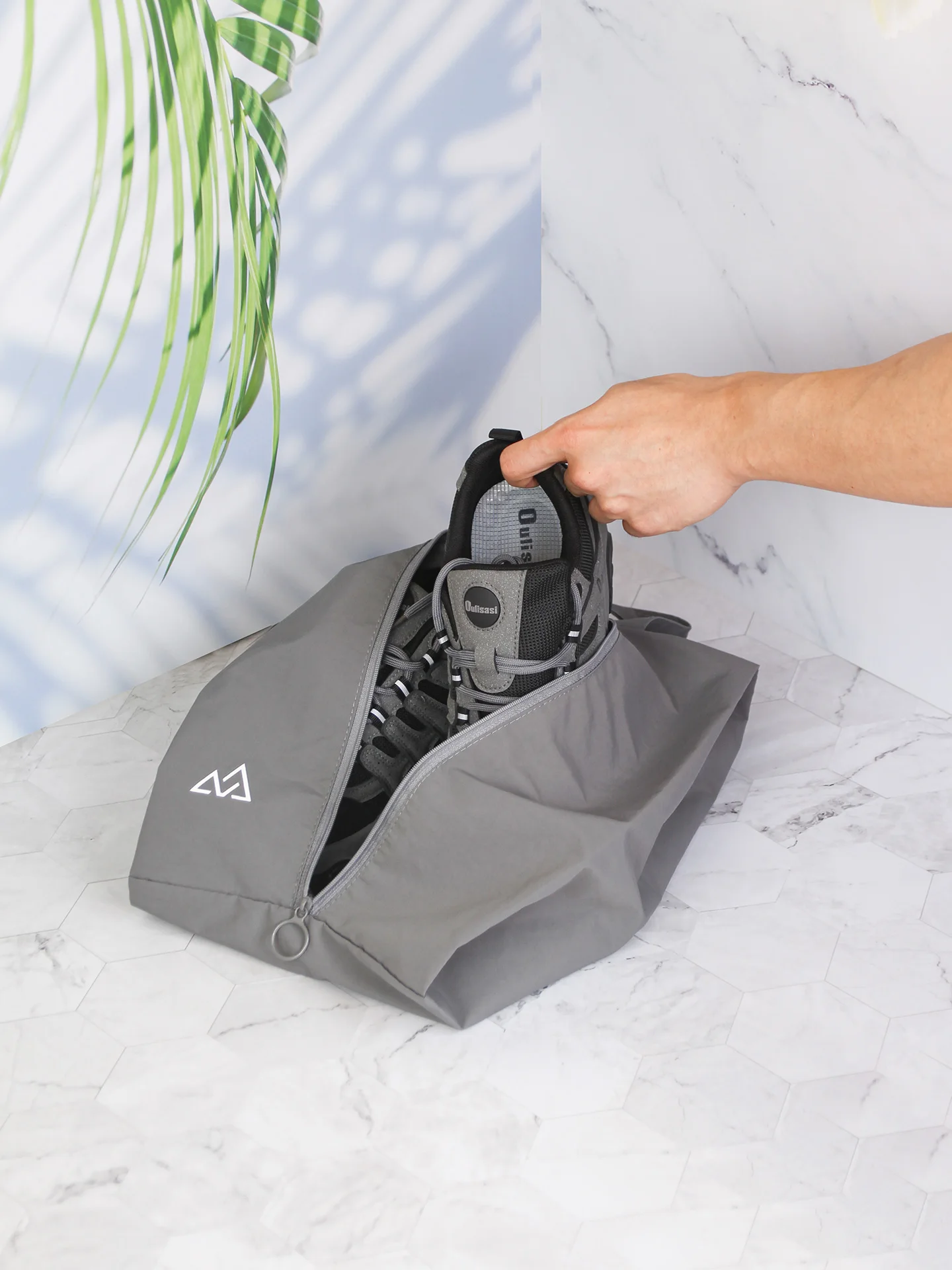 Bolsa Portátil para Armazenamento de Calçados, à Prova de Poeira, Resistente à Água e à Umidade, para Viagens e Esportes