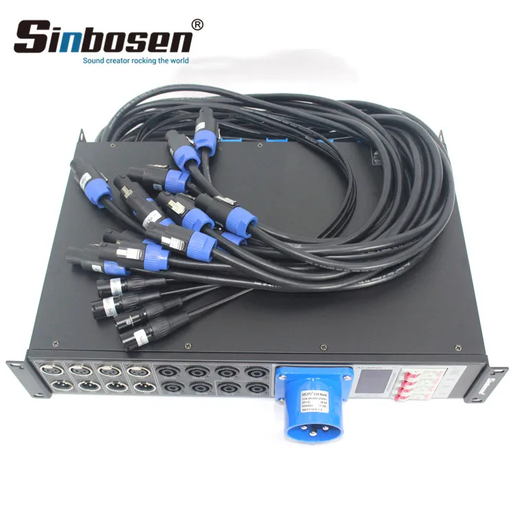 Sinbosen Professioneel geluidssysteem LAS4+8 Power Controller Distributeur