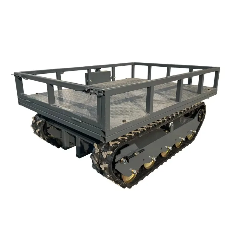 【Best-selling】JiaFu New Remote-Controlled Tracked Transport Vehicle with Engine Intelligent Mountainous Terrain Unmanned Electri