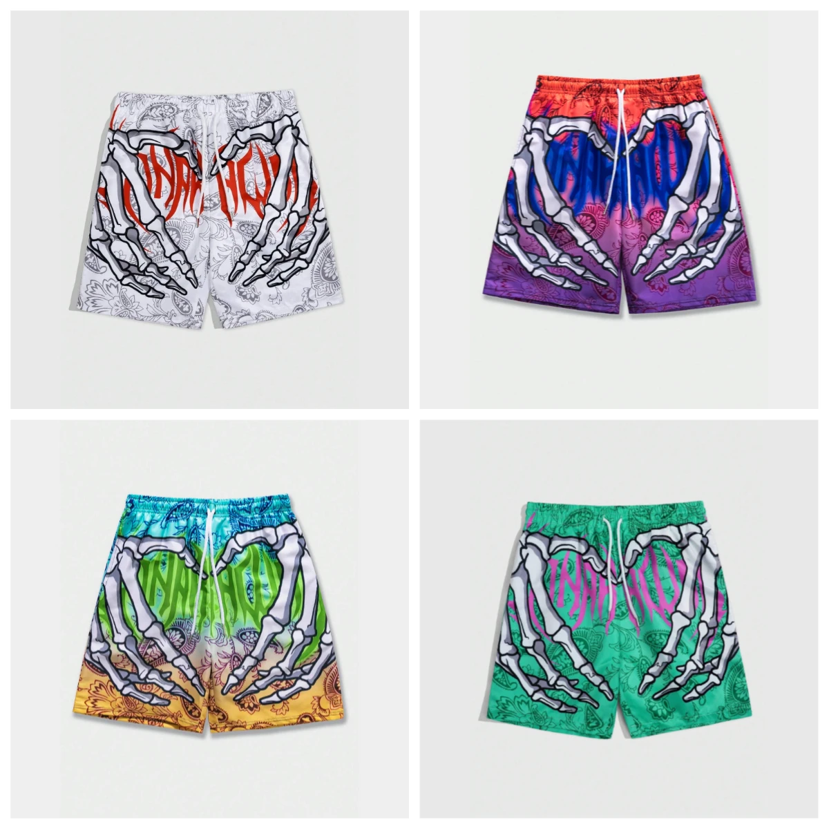 

Лето 2025 г., хит продаж, новые модные трендовые мужские шорты с 3D принтом, уличные повседневные уличные дышащие быстросохнущие шорты