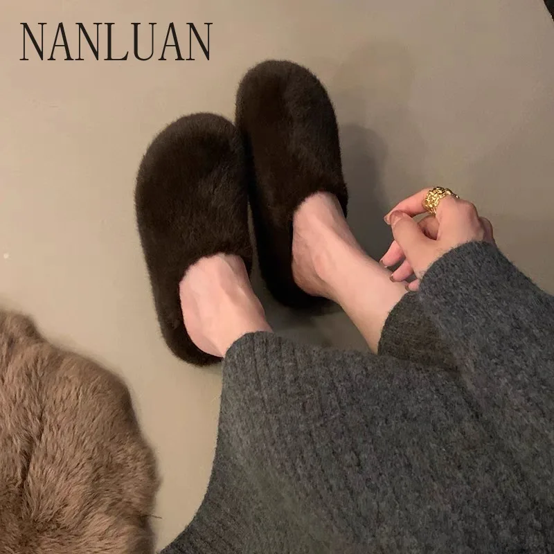 

2024 Boutique Autumn and Winter Fashionable Women's Slippers New Hot-selling High-quality Women's Shoes Trendy Fashion Slippers