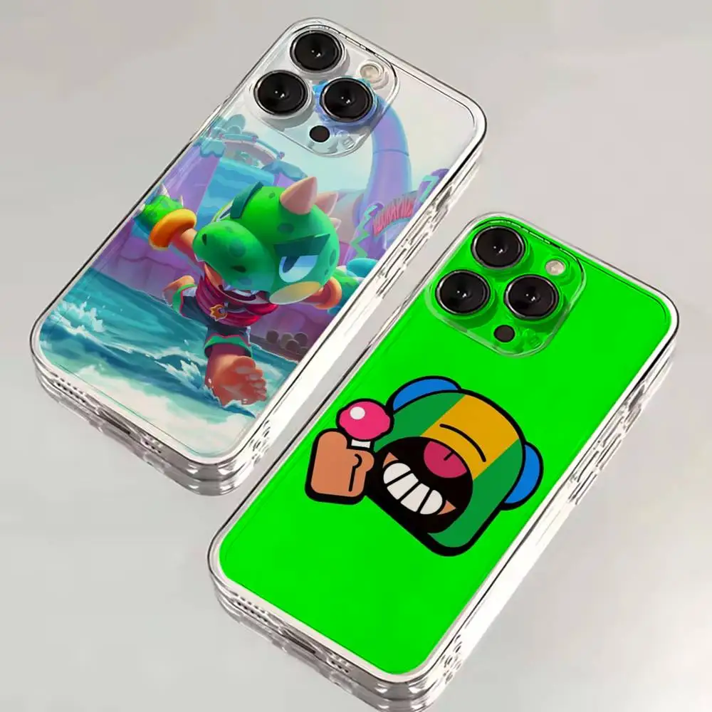 

Games S-Stars Leon Phone Case For iPhone 16,15,14,13,12,11 Plus,Pro,Max,XR,XS,X,7,8 SE,Mini Transparent Silicone Soft