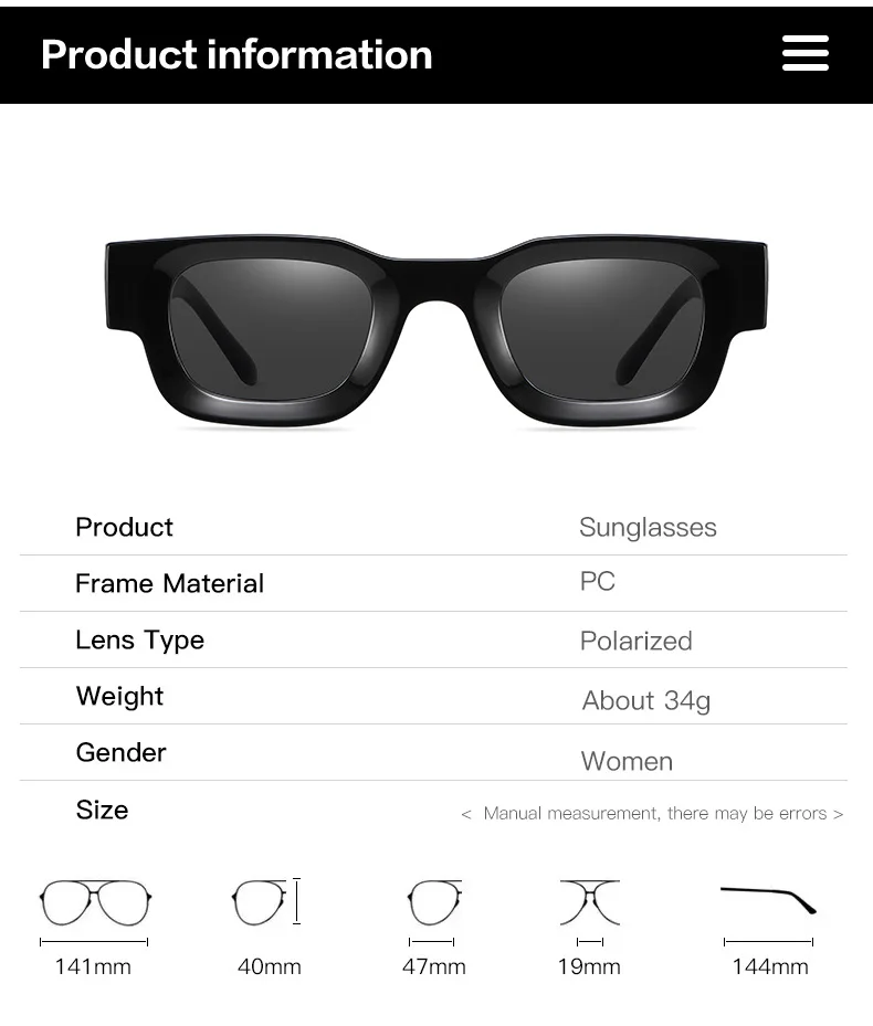 KOCOLIOR Neue Retro Kleine Quadratische Brillenfassung Anti-Blaulicht Photochrome Lesebrille für Männer und Frauen Vollrandbrille – Detail 5