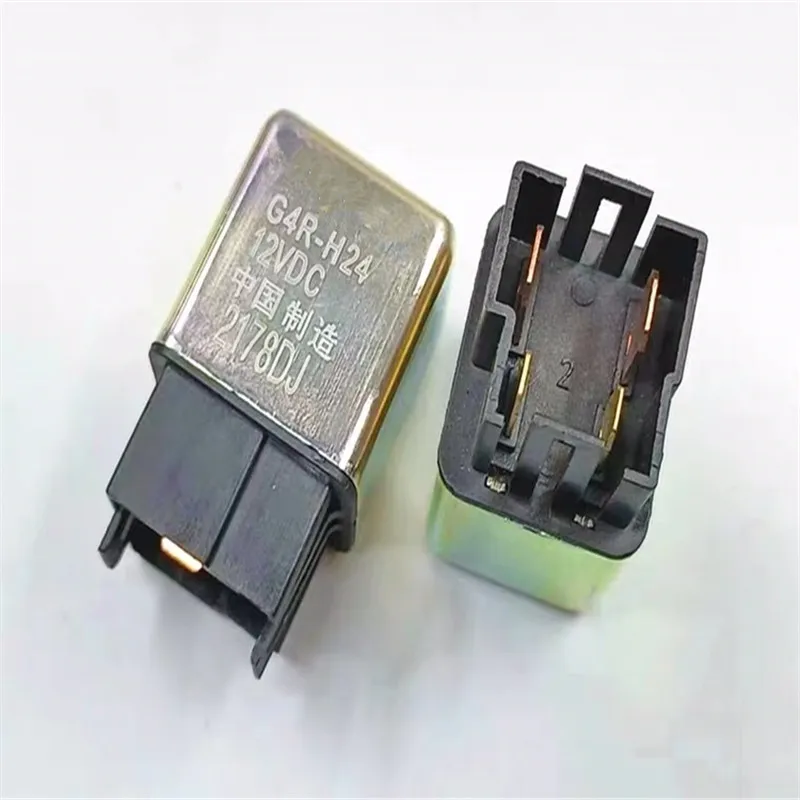 

HOT NEW G4R H24 G4R-H24 12VDCG4RH24 WH100T 12VDC12V relay 4pin