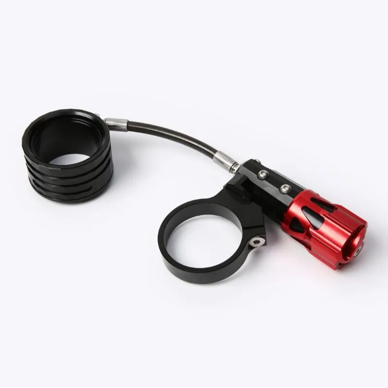 General motorcycle rear shock absorption preload adjustable ring modified aluminum alloy