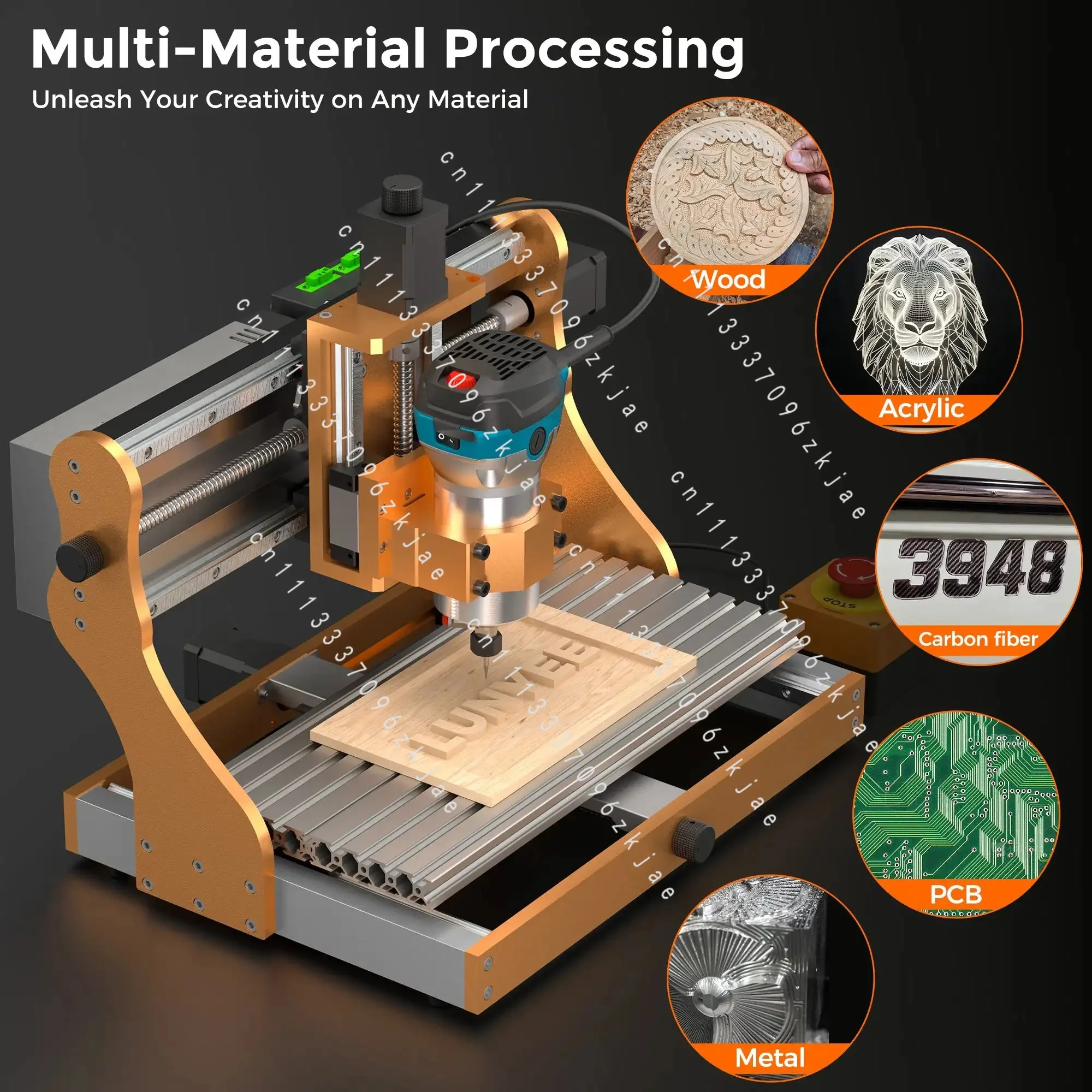 3020 Nova Desktop CNC Router 800W Spindle 3 Axis Engraving Machine for Wood Acrylic Aluminum Carving - view 3