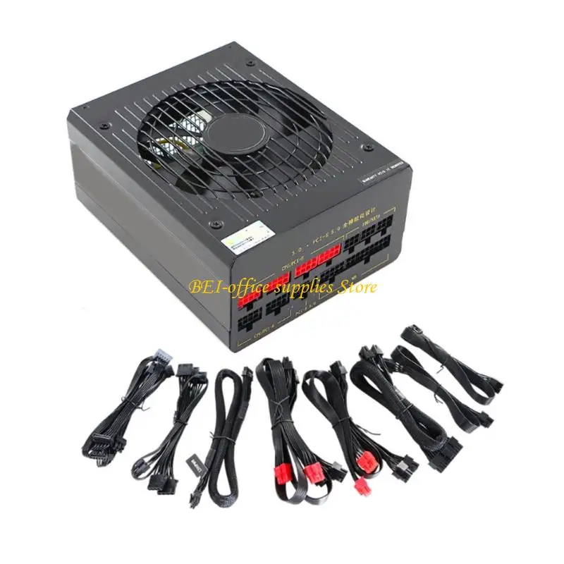 

A9LC 1250W Support Double CPU Power Supply PCIe5.0 PC Active Unit Professional Video Game Computer for 4090T1/4080TI