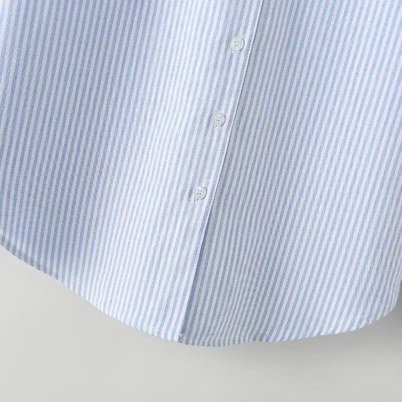 Csa Fena Casual de Aodão Ox trada de Manga Longa com Gola JNLEAOG Novo Estilo Fibra de Poliéster Resistente à...