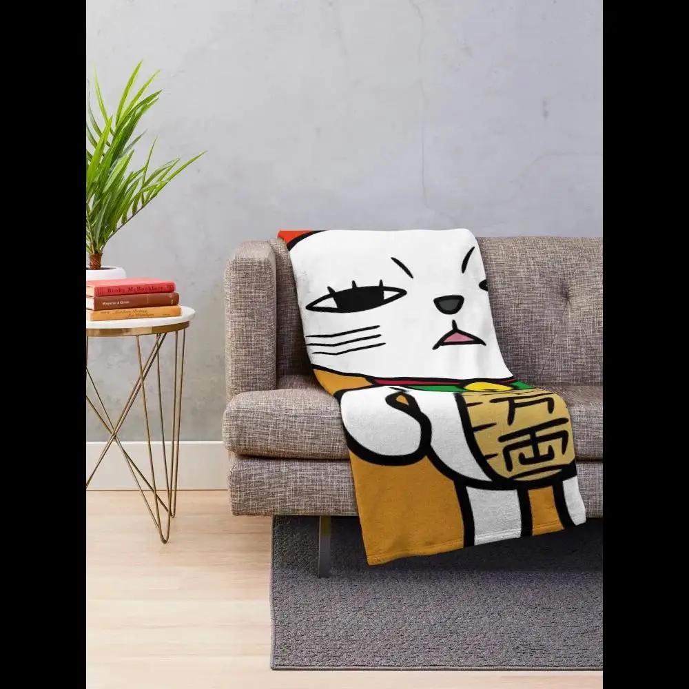 

Плед Dandadan Turbo Granny Cat: Мягкий, уютный, плюшевый – для дивана или кровати. Идеальный подарок для любителей кошек.