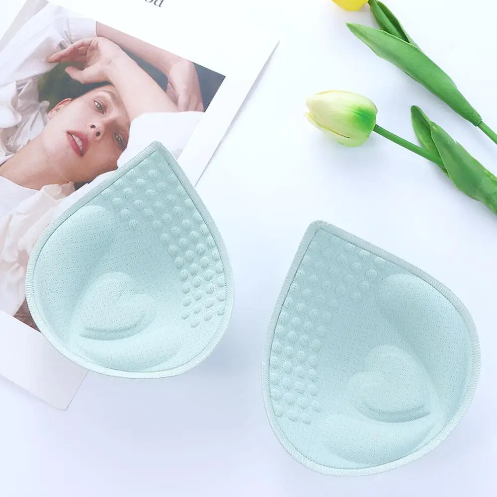 Removable Lingerie Reusable Push Up Bikini Padding Inserts Breast Bra Inserts Women Clothes Accessories Chest Cups Pad