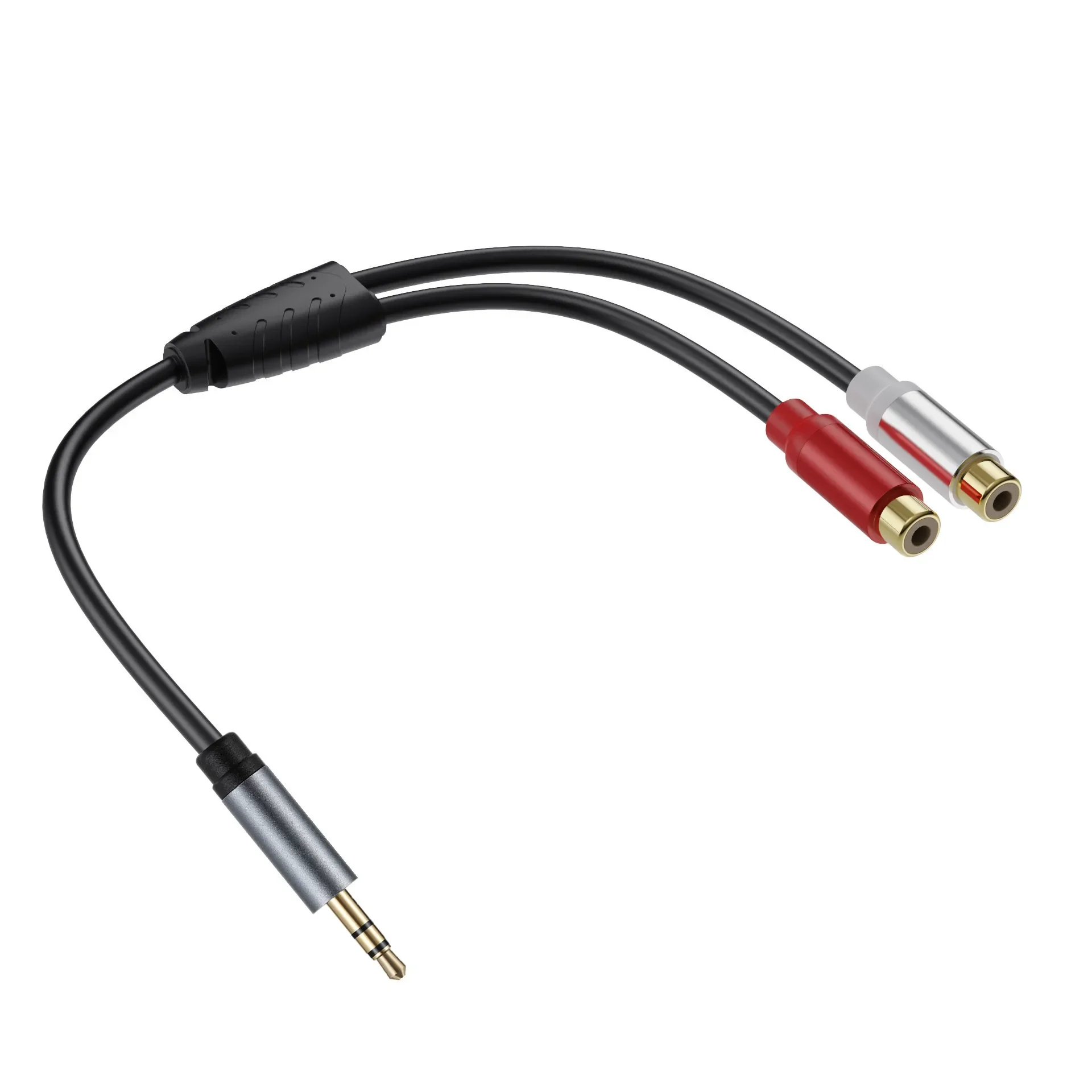 3.5mm male/Female to 2 RCA female/male Stereo Audio Adapter Cable for Smartphone, MP3, Record Player, Speakers, Home Theater