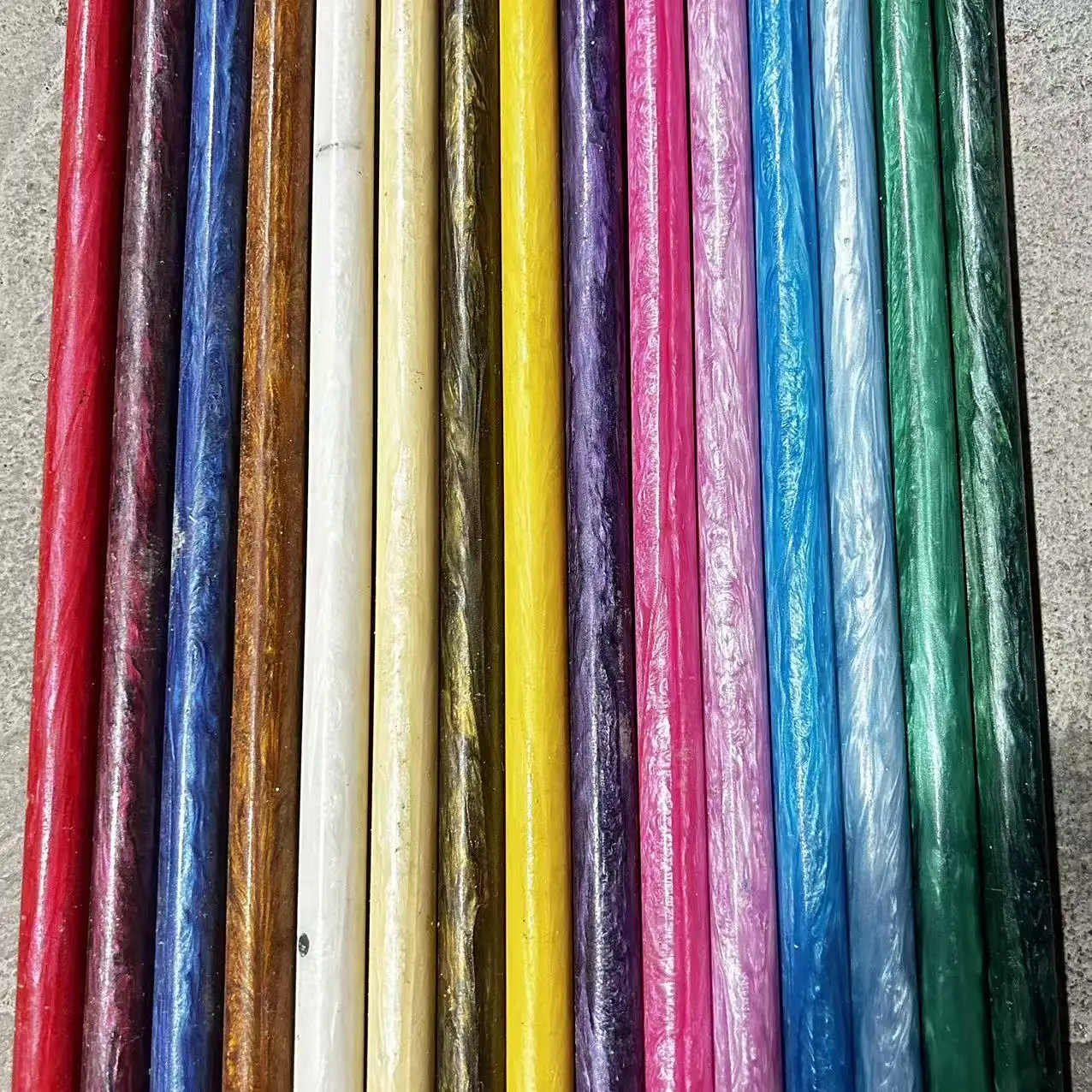 Resin round bar carving material DIY accessory handle handle pen tooth carving bone carving processing material