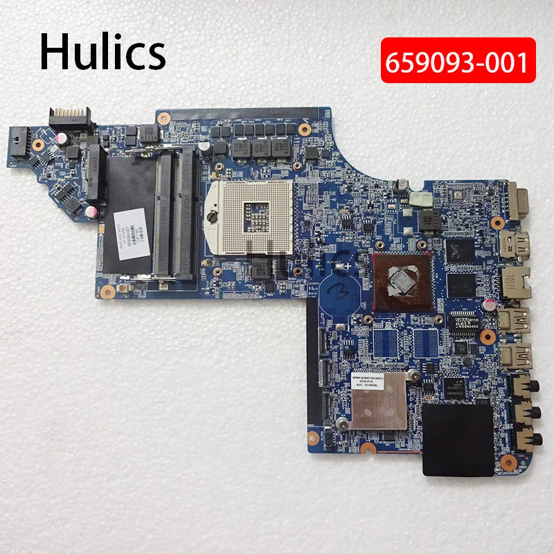 

Hulics Used 659093-001 659094-001 Main Board For HP Pavilion Dv7 Dv7-6000 Laptop Motherboard HM65 DDR3