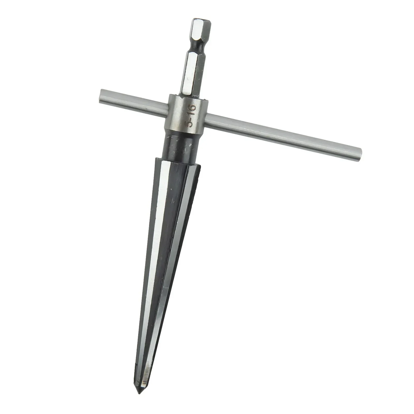 5-16mm Taper Reamer Bridge Pin Hole Hand Held Reamer T Handle Tapered Handheld Reamer For Wood Metal Plastic Drilling Tools