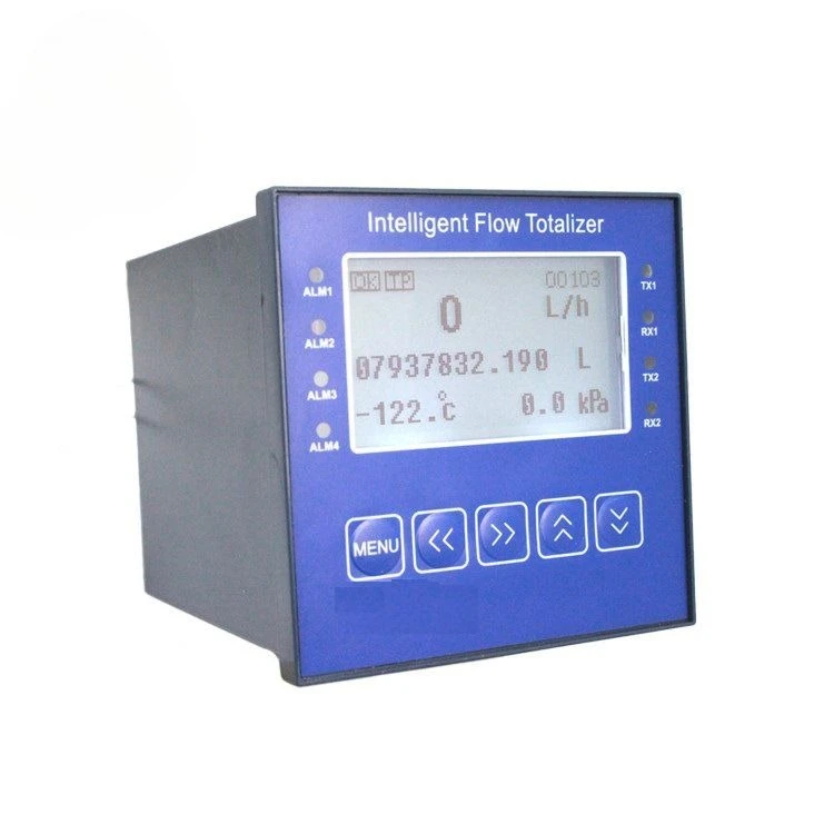 High Precision LCD Flow Accumulator, Flow Integrator with Upper and Lower Limit Alarm Control