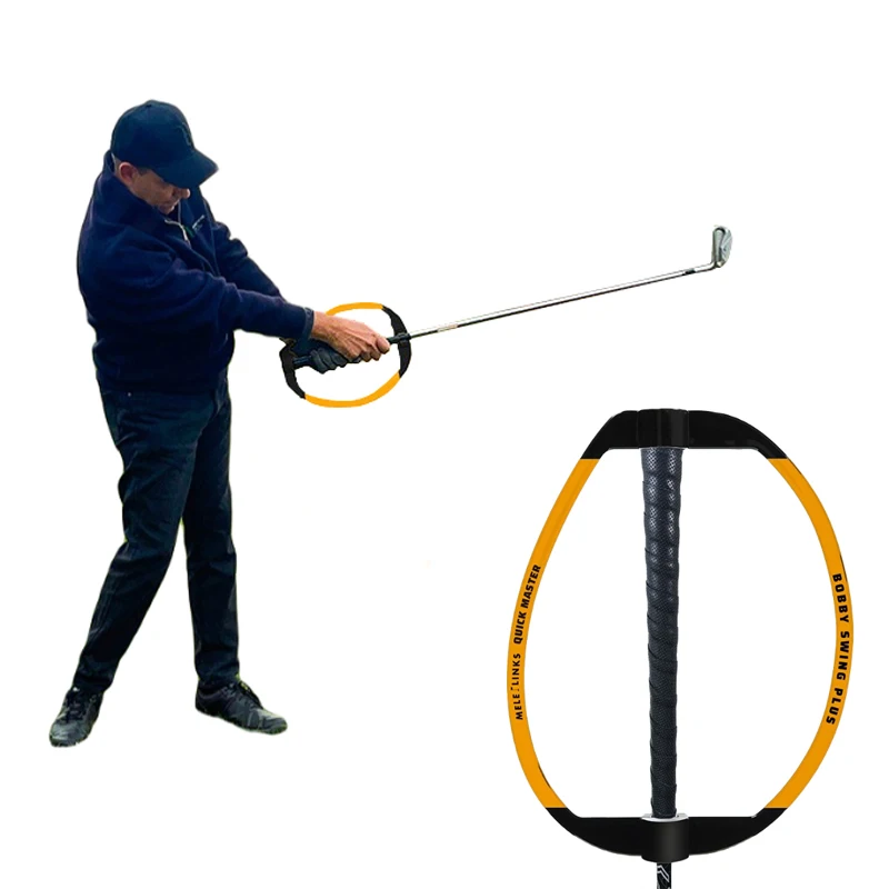 Efunist Durable Plastic Golf Swing Trainer Posture Correction Plane Corrector Training Aid for Left/Right Handed