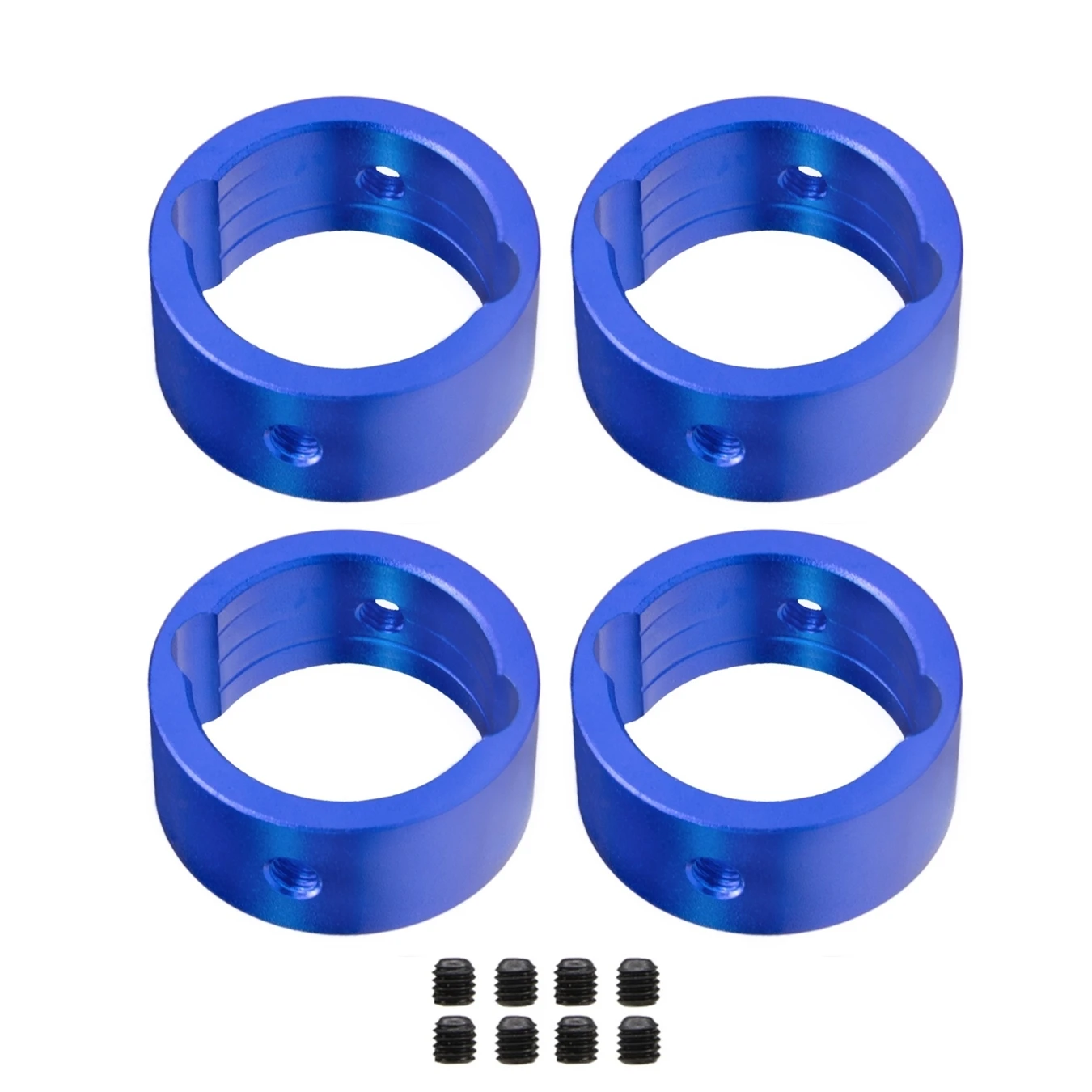 4pcs Metal Drive Cup Reinforcement Ring Differential Drive Cup Sleeve for TRAXXAS 1/5 X-MAXX 1/6 XRT RC Car Upgrade Parts