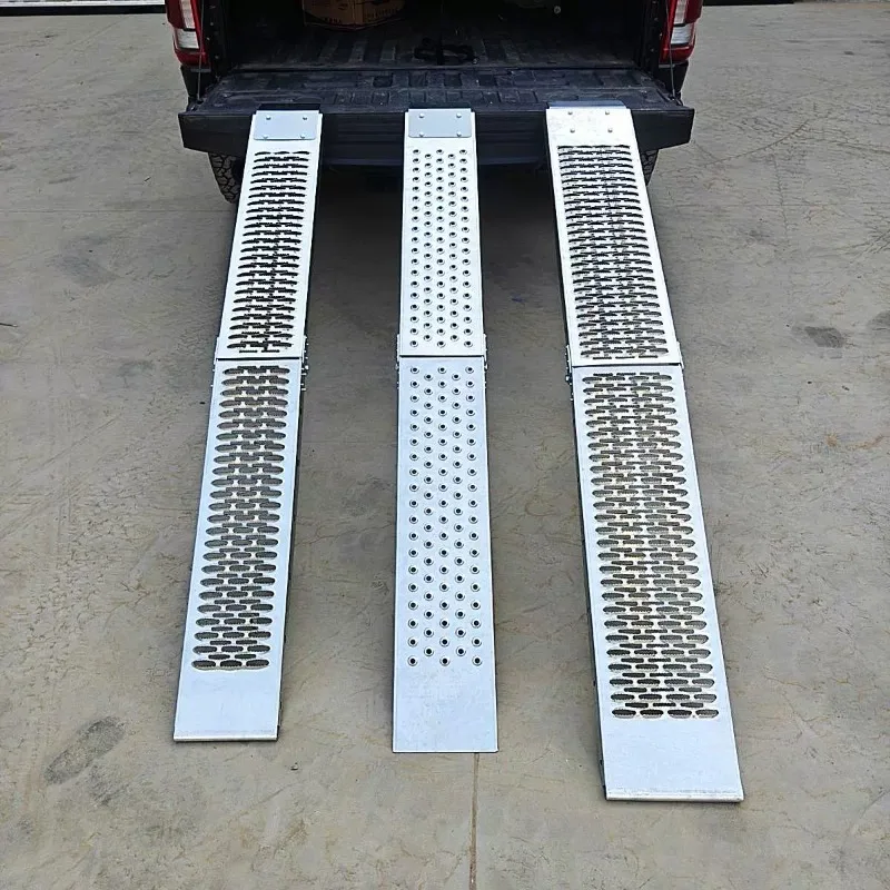 Folding Extended Loading Ramp Climbing Ladder for Truck Trailer Loading Unloading