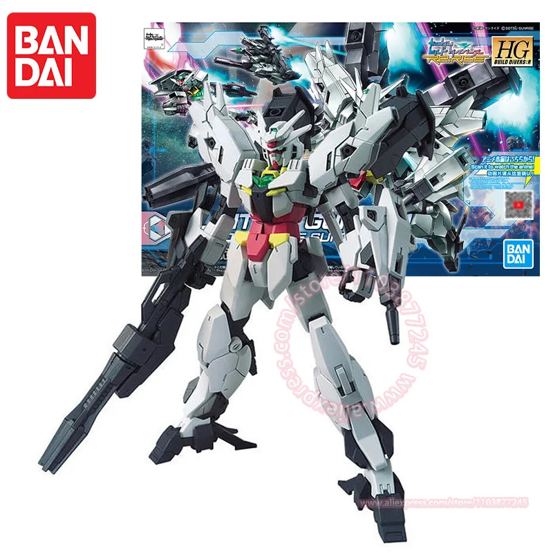 BANDAI HGBD:R 13 1/144 JUPITIVE GUNDAM HIROTO'S MOBILE SUIT Zusammengebautes Modell Bewegliche Puppe Kinderspielzeugkollektion Ornamente