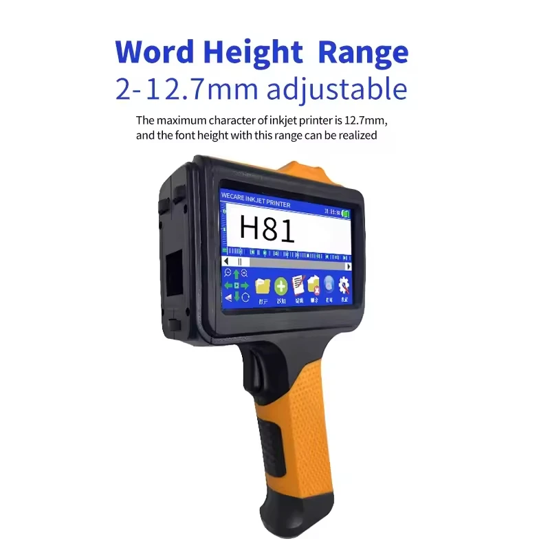 Printer Inkjet Portabel Handjet Mini Kecil Kode Tanggal Printer Kantong Plastik