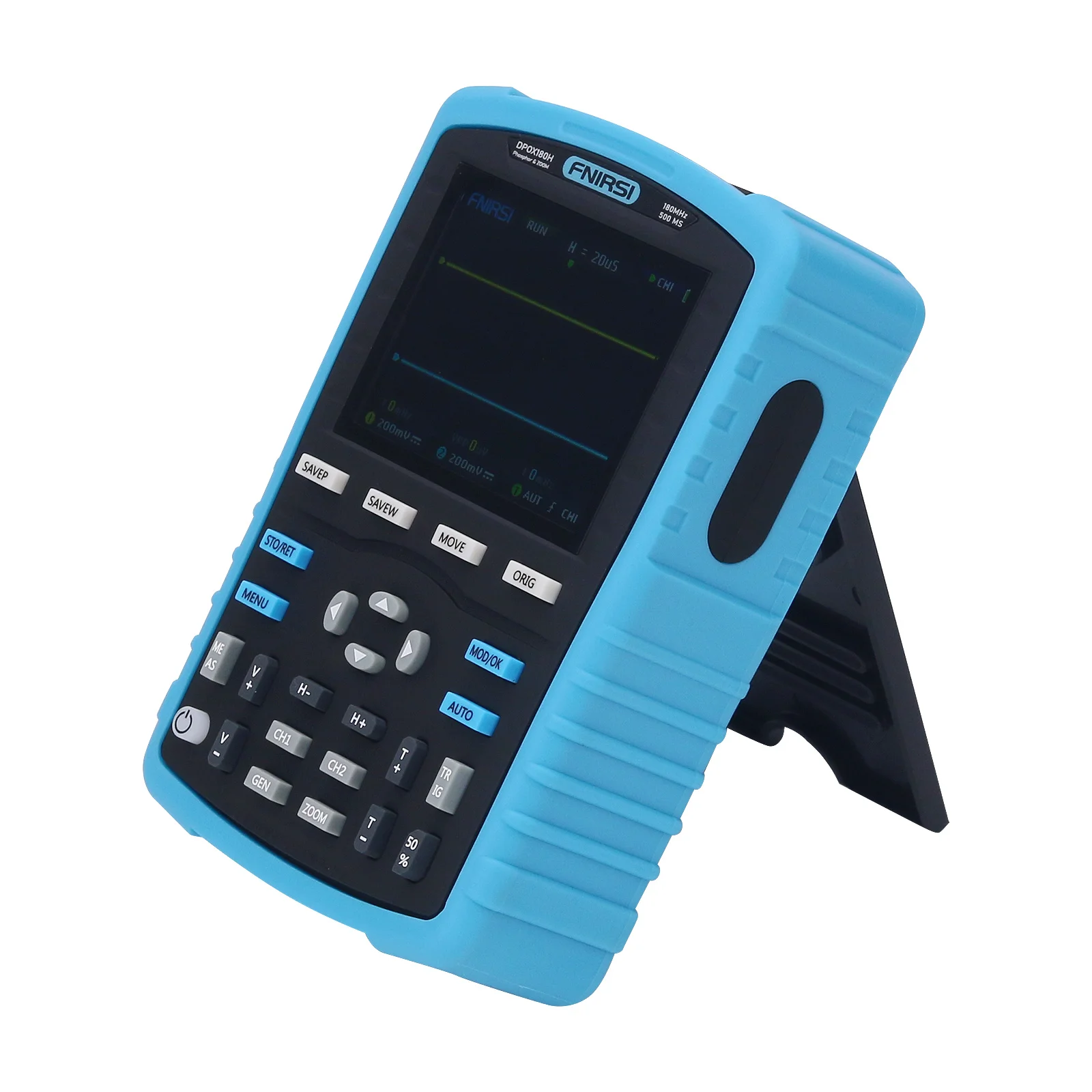 

DPOX180H 180MHz -3DB 500MSPS Digital Oscilloscope & Signal Generator for Automobile Repairs