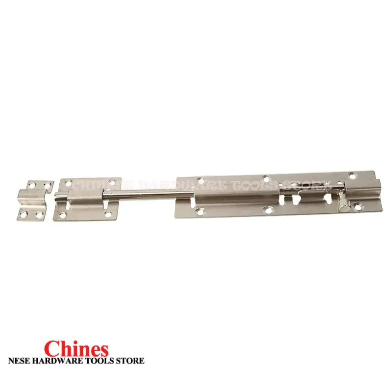 10 Inch Premium Stainless Steel Barrel Bolt Latch Padlock: Trusted Security for Cupboards, Drawers, Windows & Entry Doors