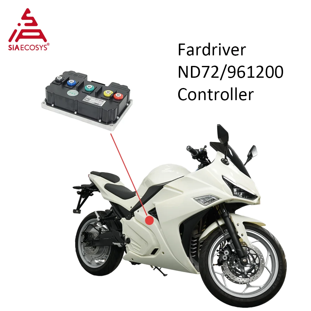 

Контроллер Fardriver Fardriver ND721200/ND961200 Линейный ток 600 А с модулем Bluetooth для контроллера высокой мощности 8-12 кВт