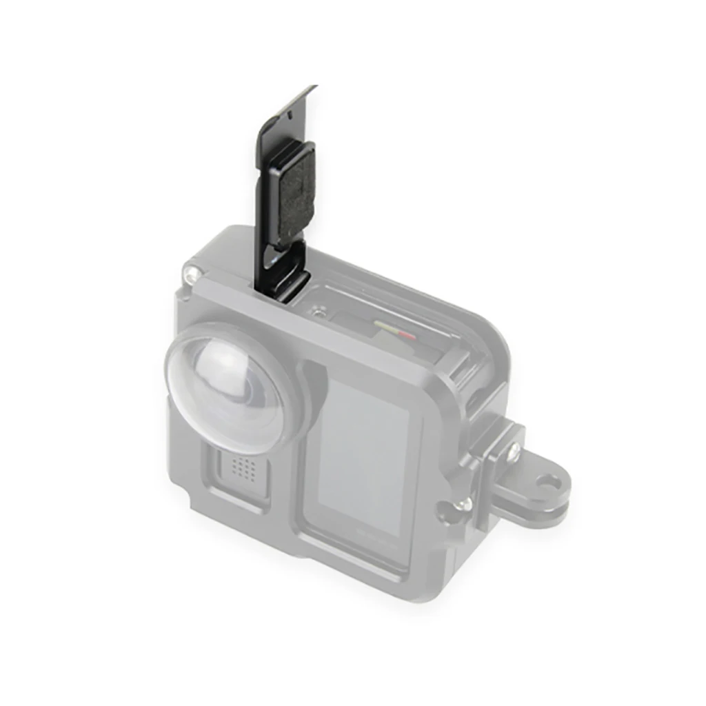 Lade-Seitenabdeckung für GoPro MAX 2/GoPro MAX Schnellspanner, staubdichte Kunststoff-Metallschutzhülle für GoPro MAX-Kamera – Detail 5