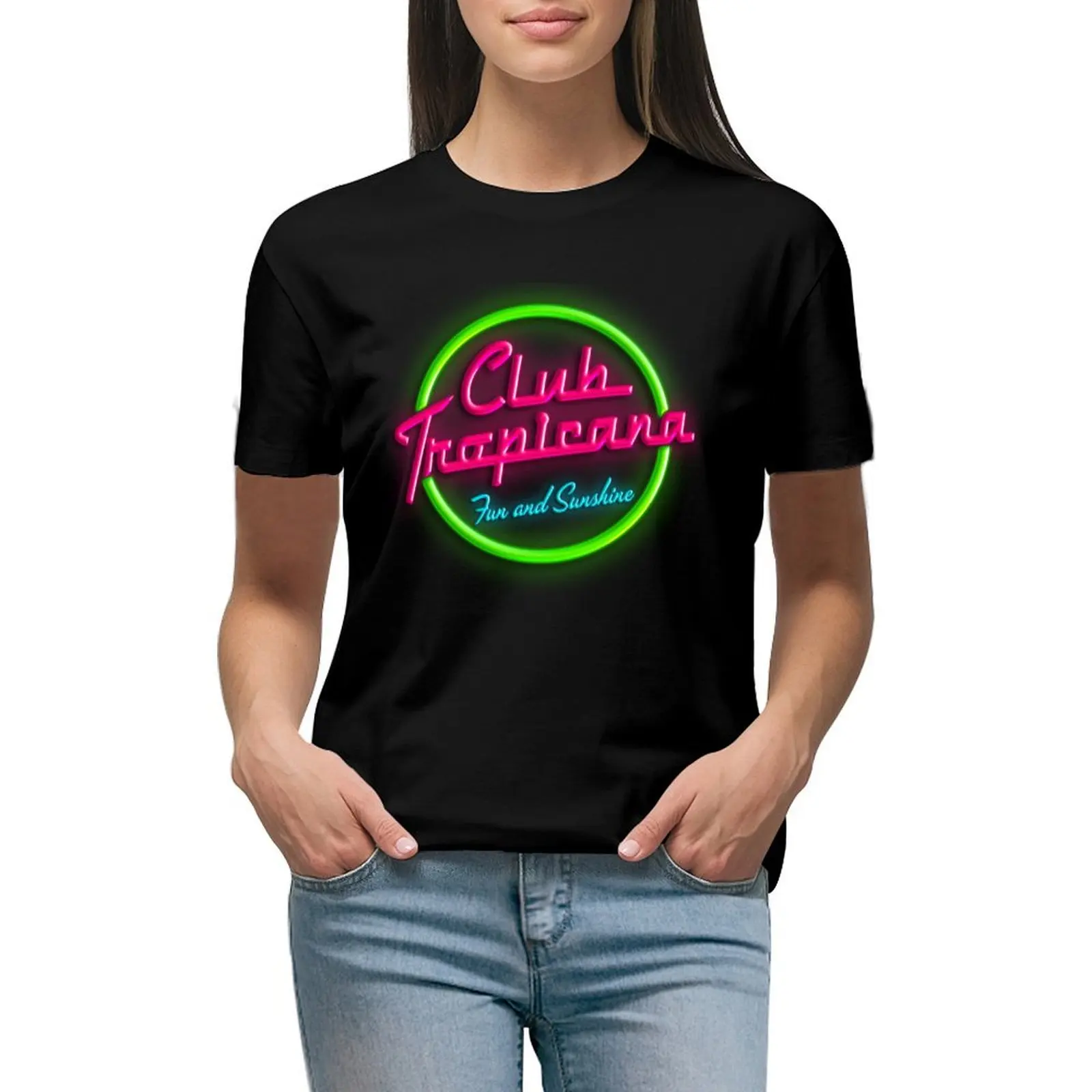 

Club Tropicana T-Shirt plus size tops graphics sublime customs design your own cotton t shirts Women