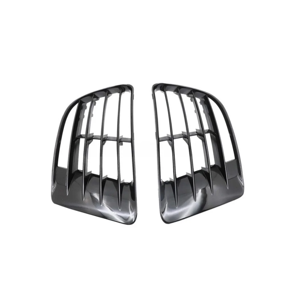 Car Maintenance Bumper Grille Set ABS Bumper Grille Easy Installation OEM Compatibility Practical Design For Golf 6 R 2012-2013