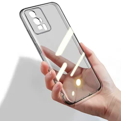 Shockproof Silicone Clear Soft Case For Xiaomi POCO F3 F4 F5 M3 M4 Pro X3 GT Ultra Thin Transparent Full Back Cover Coque Slim