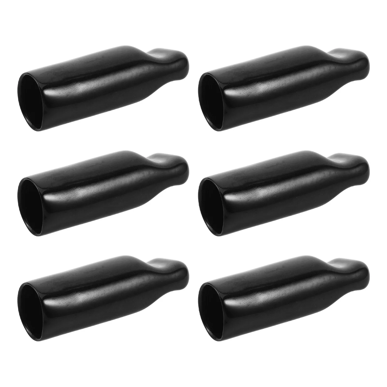6Pcs Draft Beer Tap Caps Beverage Spout Covers Dust Protector Anti Drip Thickened PP Faucet Cover for Bar Cafe Kitchen