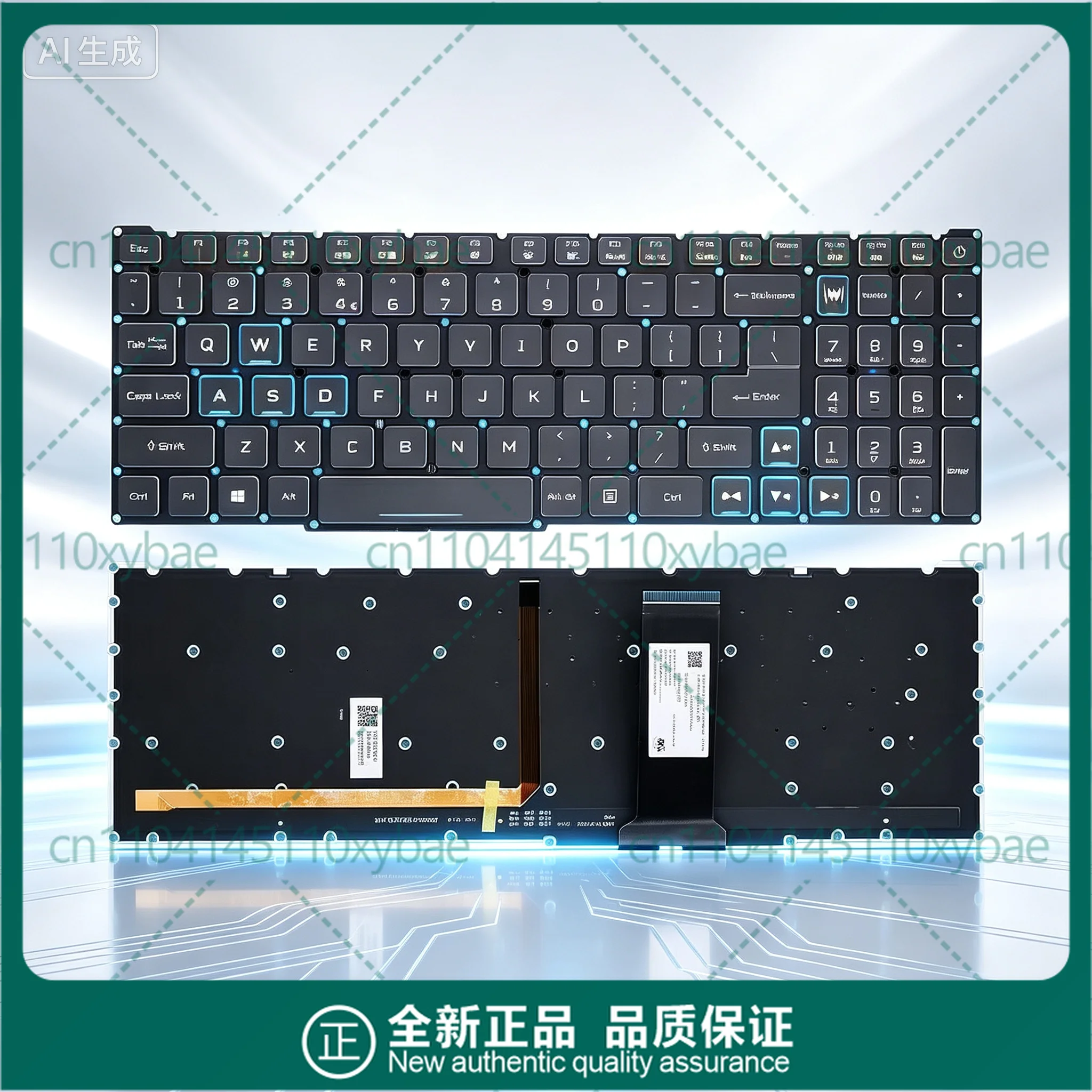 Laptop Keyboard For Acer AN515-54/55/43 AN715-51 N18C3 N18C4 N18I2 N18I3 New