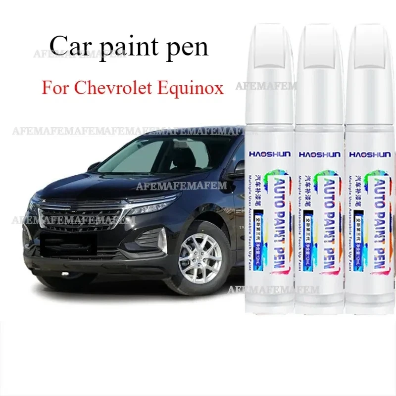 For Chevrolet Equinox Paint Pen Polar Night Black Ice White Car Scratch Repair Artifact Blue Spot Pen