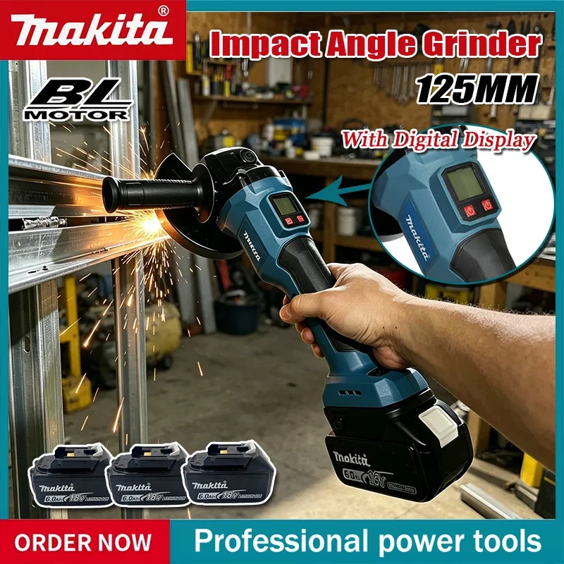makita-125mm-brushless-digital-display-impact-angle-grinder-tool-metal-wood-polishing-grindind-for-makita-18v-battery-tools