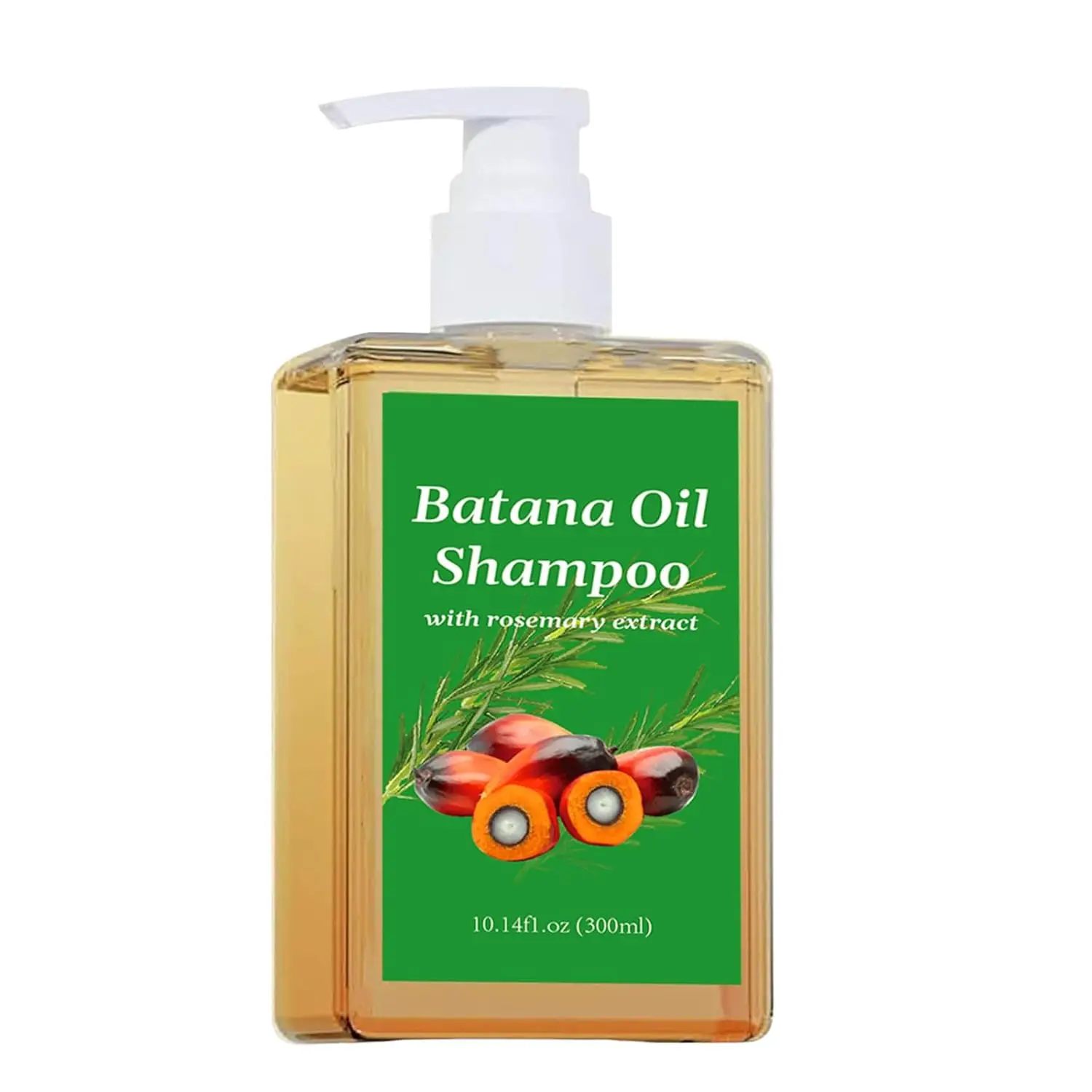 Batana Oil Shampoo, Rosemary Oil Shampoo with Rosemary Extract, Suitable for Men & Women