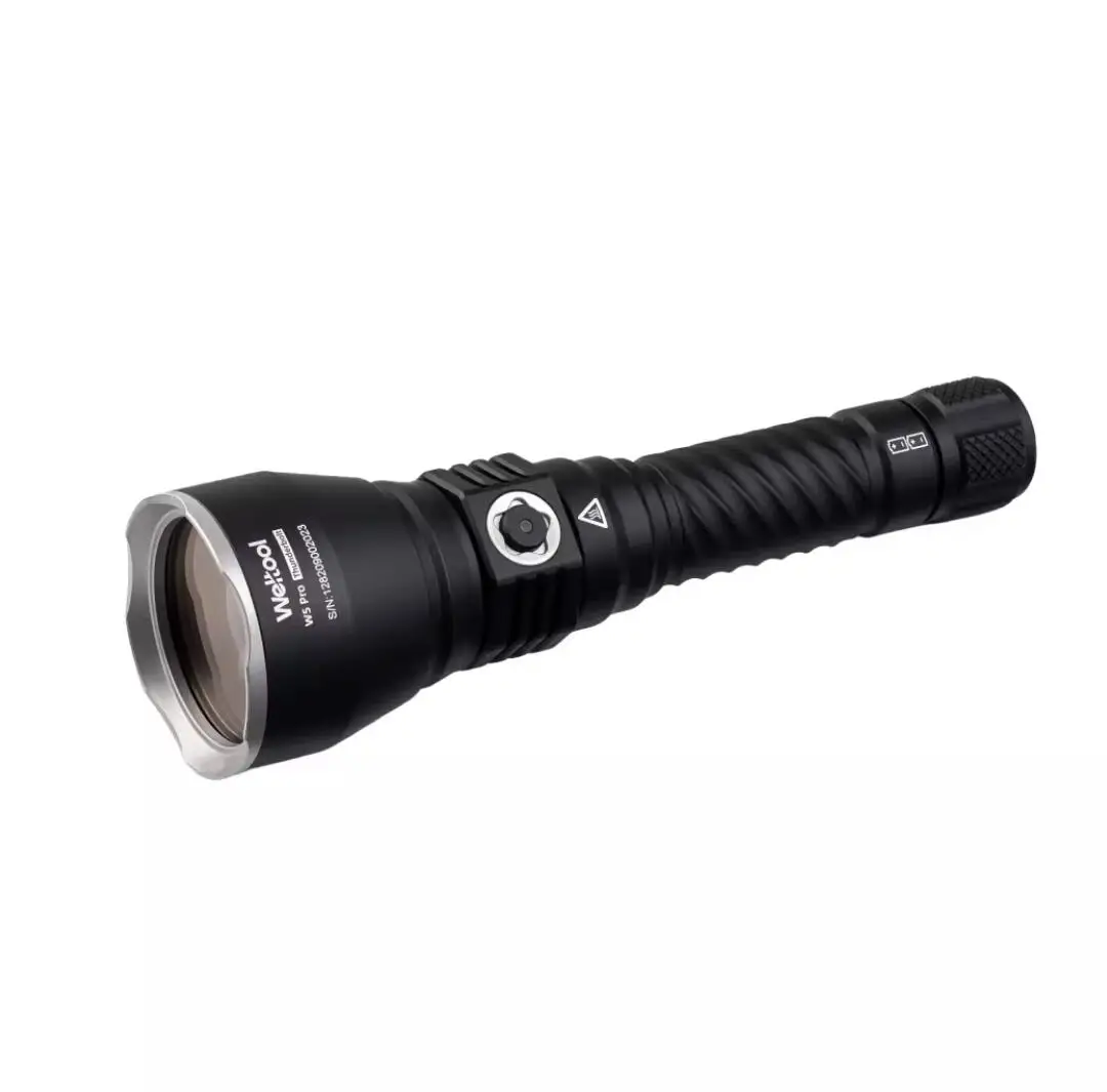 Weltool W5 Pro LEP Flashlight 2842 Meters 990 Lumens Tactical Laser Torch With Battery