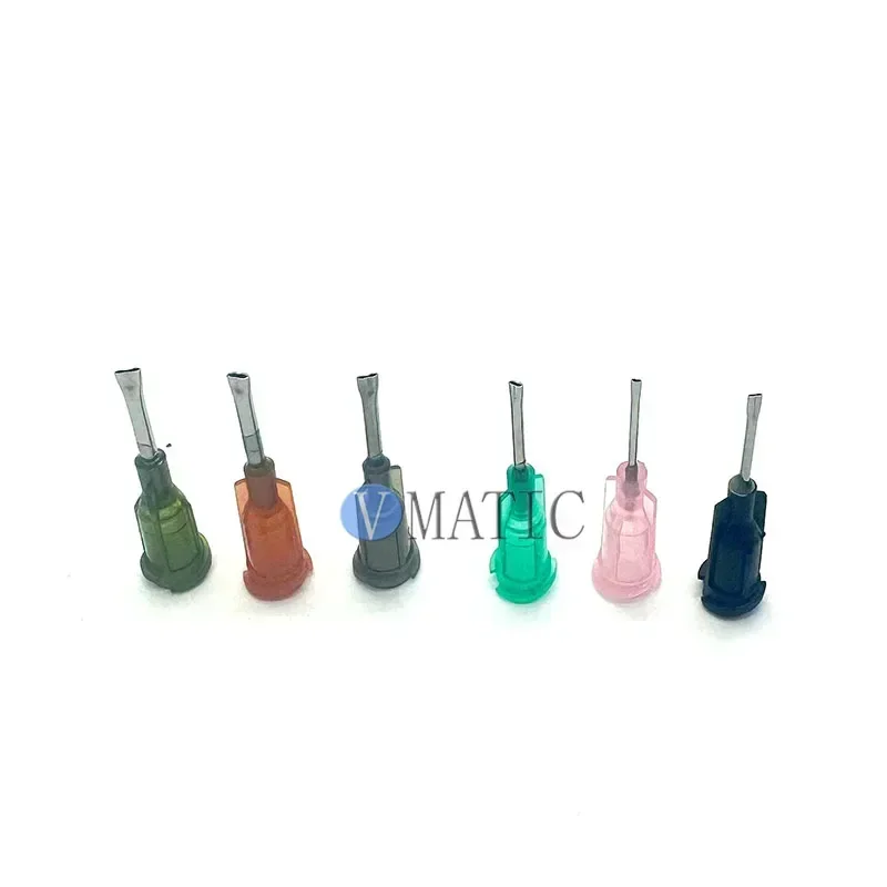 

Free Shipping High Precision 14/15/16/18/19G Flat Tip Syringe Needle 1/2 Inch