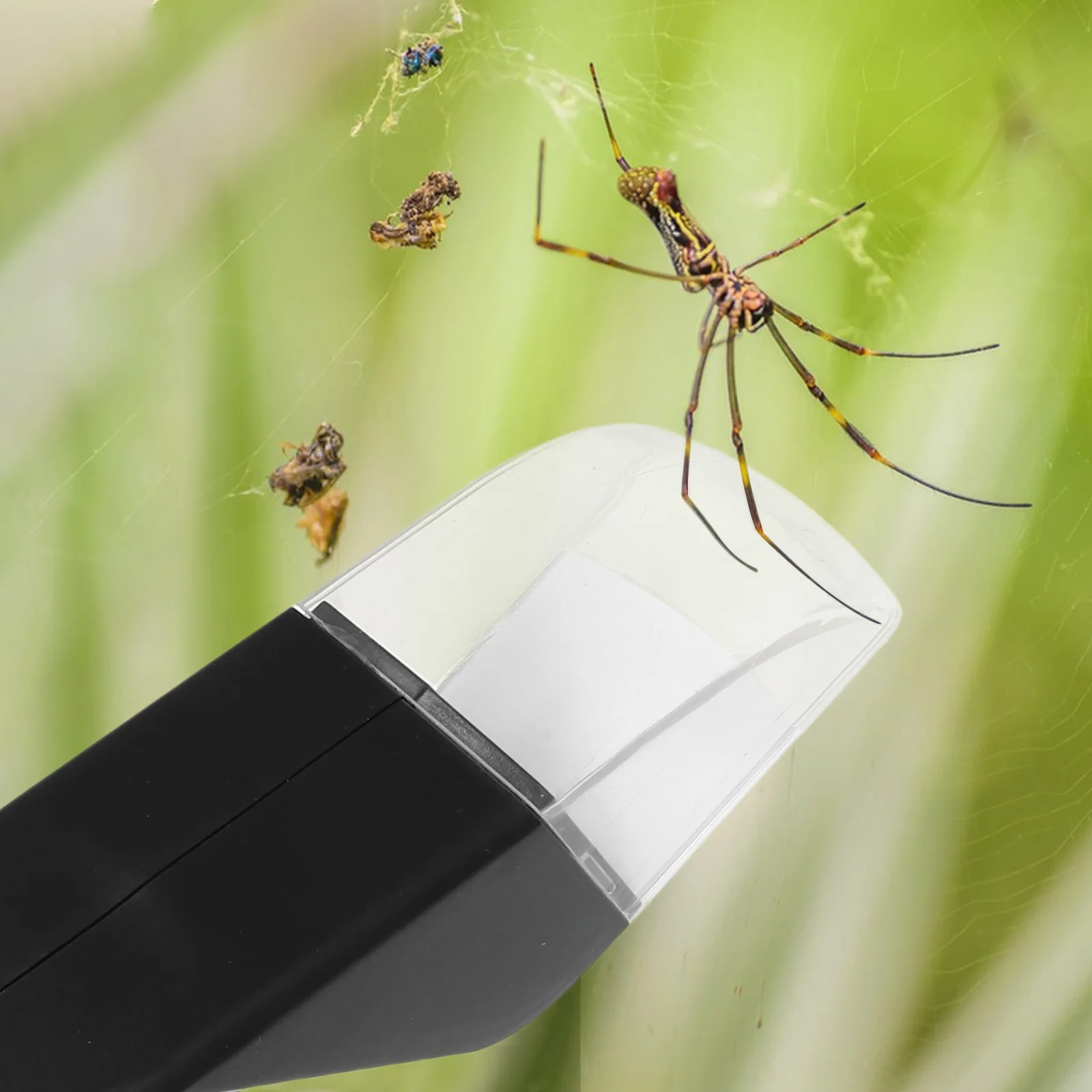 

1PC Insect Spider Catcher Handheld Bug Remover Plastic Vacuum Cordless Catcher Claw Reusable Efficient Safe